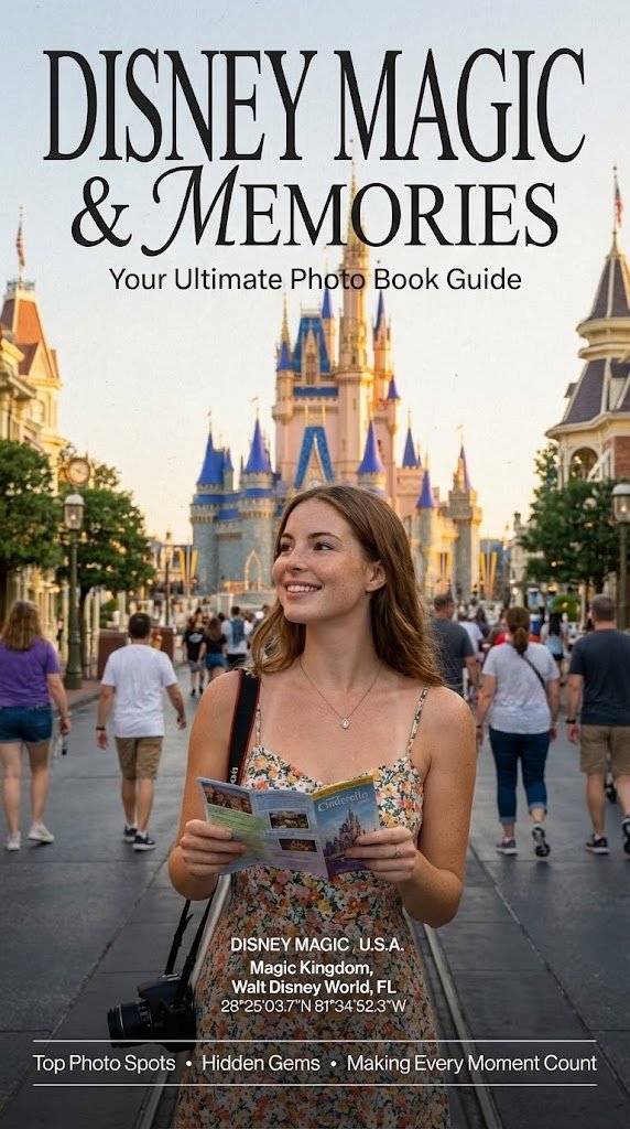 Create beautiful photo book style magazine cover that fully