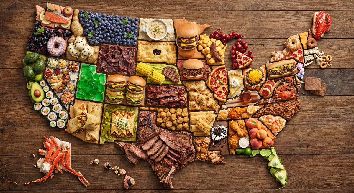 Create map of the where every state made out