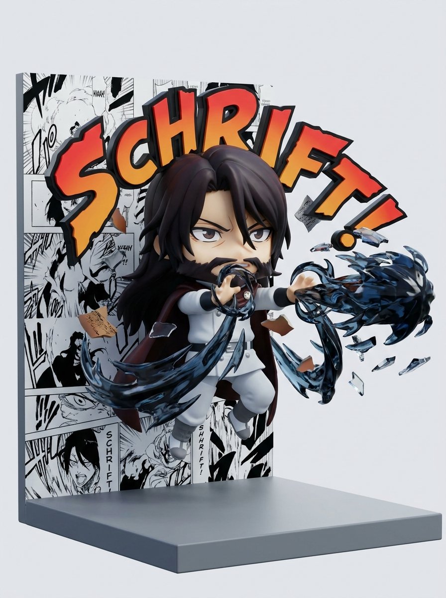 Game Asset - Nendoroid Style Manga Diorama