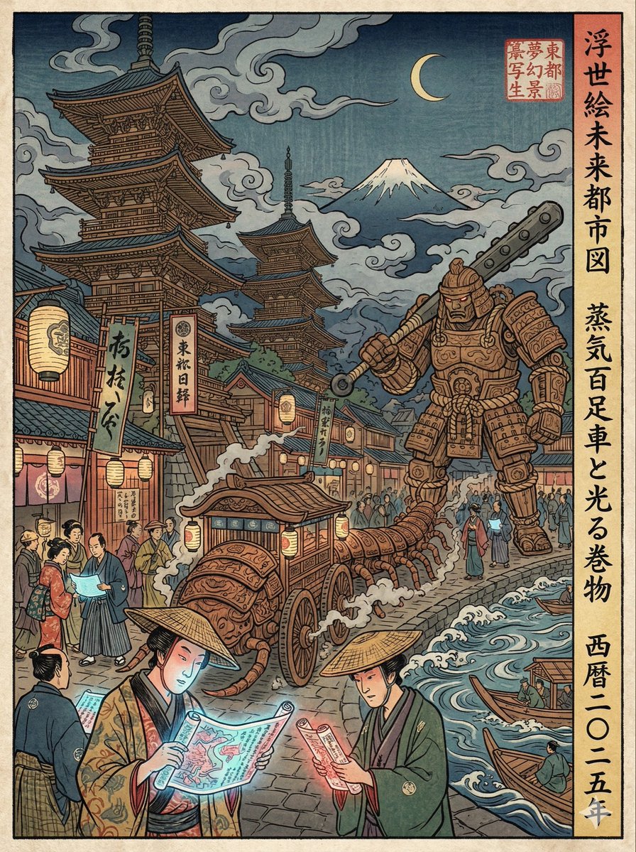 Japanese Edo-period Ukiyo-e woodblock print