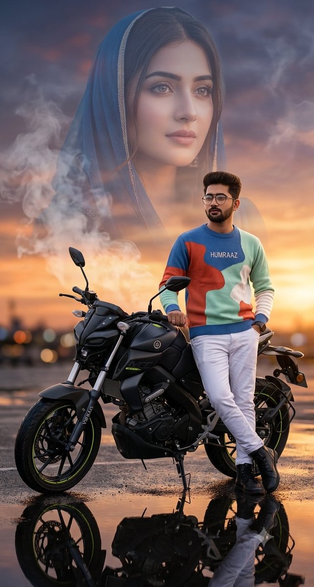 Realistic image of stylish young man posing next