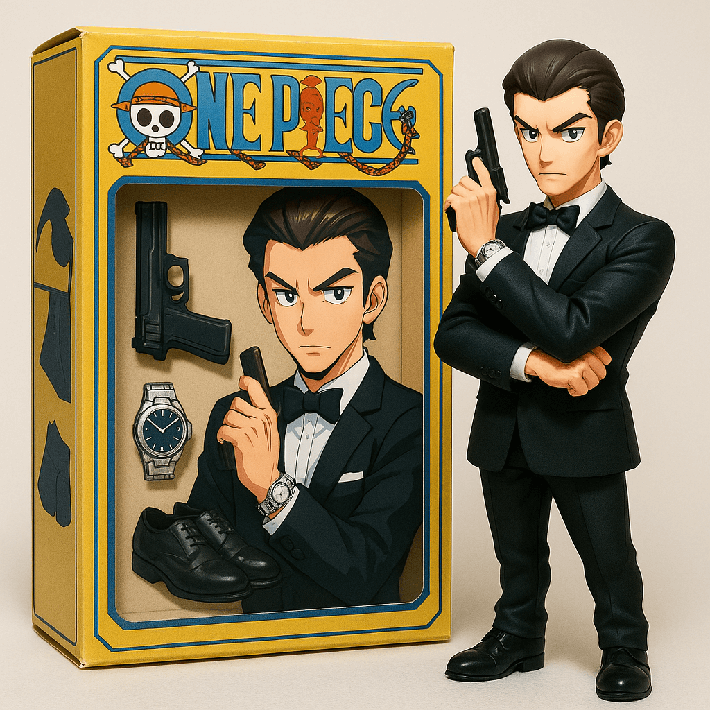 Transform the person in the photo into One Piece-themed