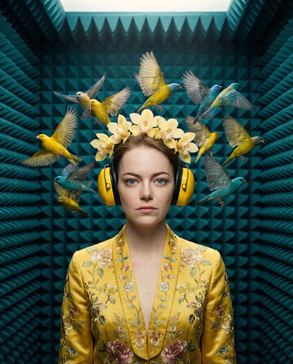 "vibe_title_en": "The Quiet Rebel's Surreal Ornithological