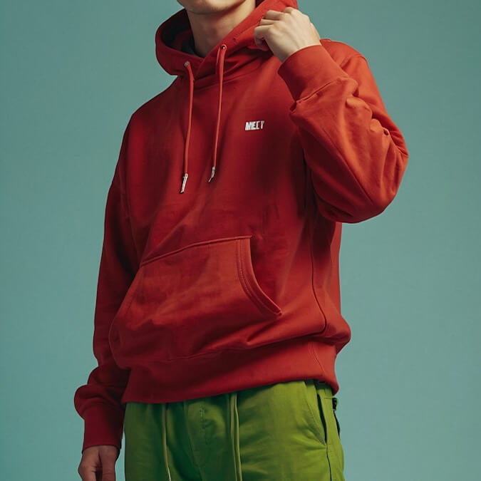 Young Man in Red Hoodie 2